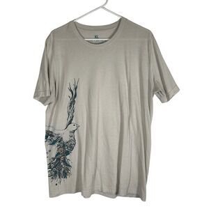 The Chosen Dove Graphic T-Shirt XL Light Gray Short Sleeve Christian Quote Tee